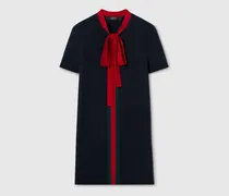 Kleid aus Woll- Und Kaschmirstrick Mit Web, Größe