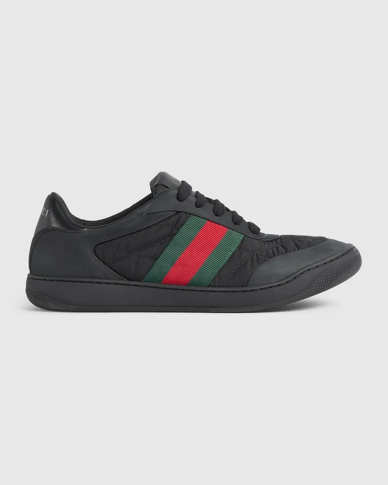 Gucci Screener Herrensneaker Schwarz