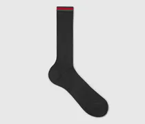 Socken aus Baumwollmischung Mit Web, Größe