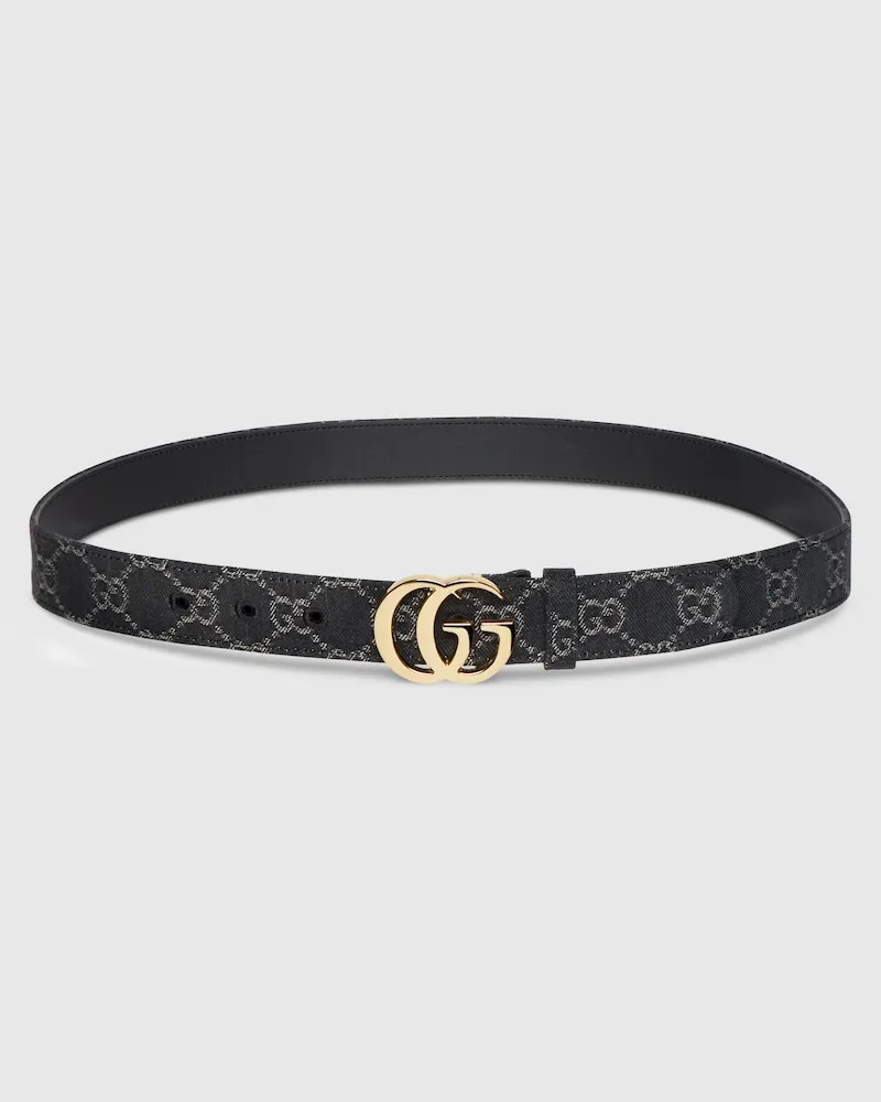 Gucci GG Marmont Gürtel Schwarz