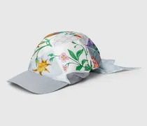 Baseballkappe aus Seide Mit Print, Größe