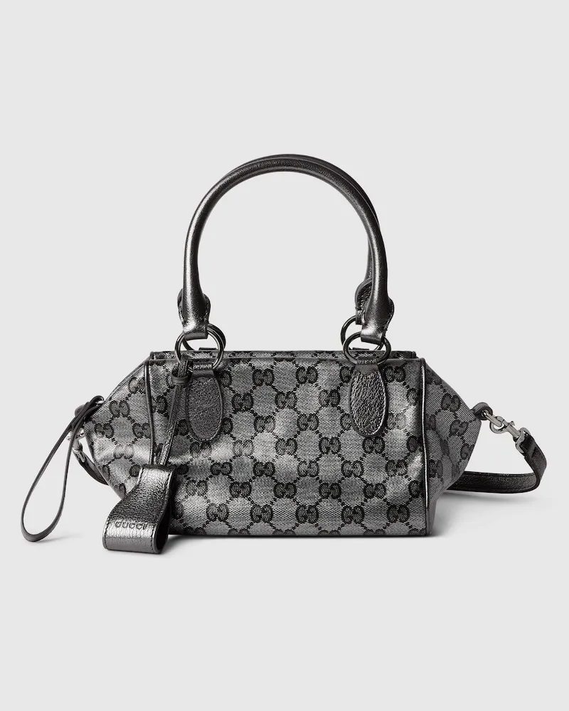 Gucci Starlet Mini Boston Bag Silver
