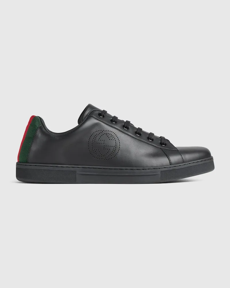 Gucci Ace Herrensneaker Schwarz