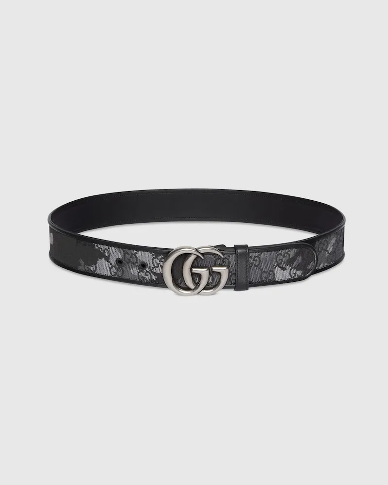 Gucci GG Marmont Gürtel Schwarz