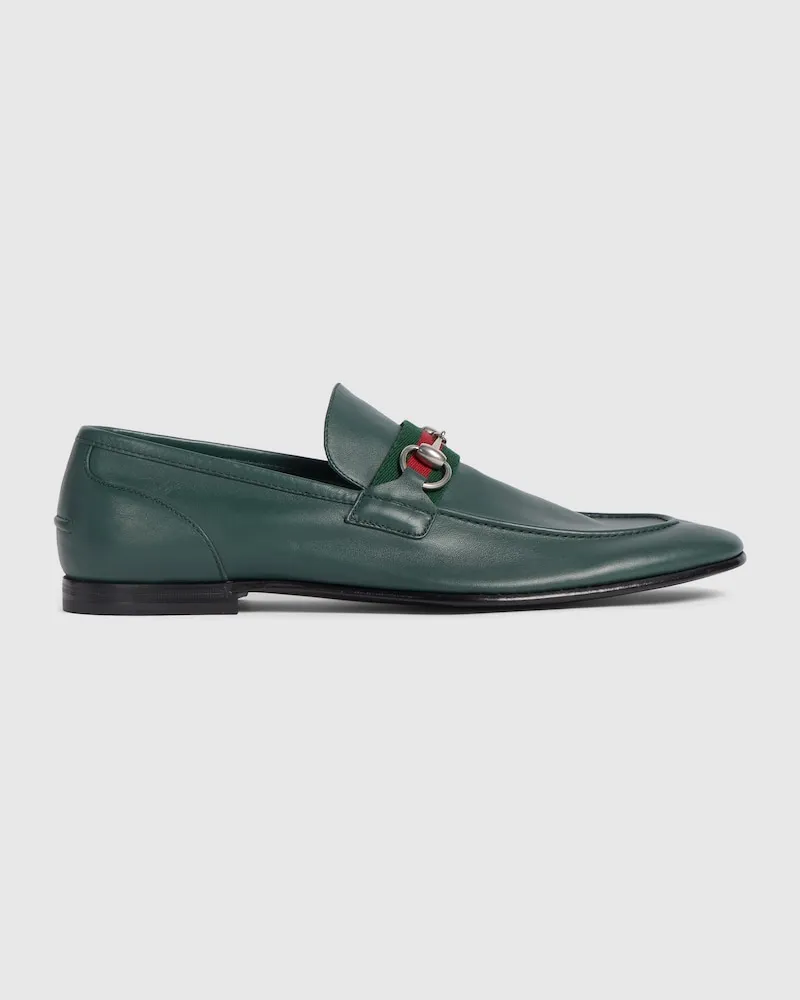 Gucci Como Herrenloafer, Größe Grün