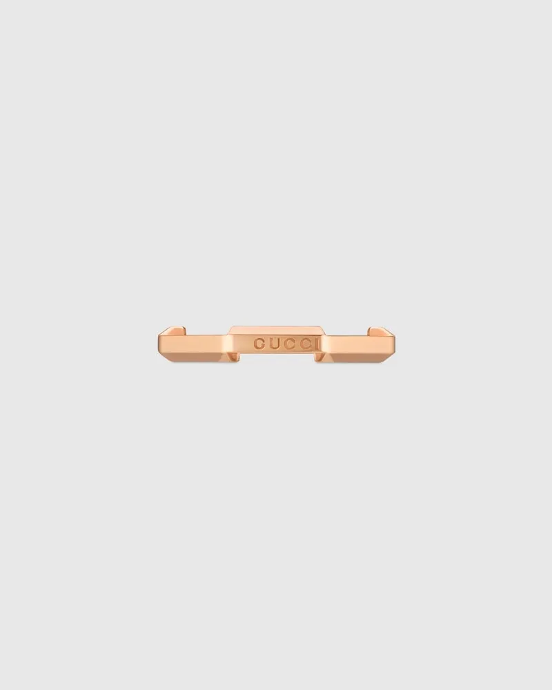 Gucci Link To Love Ring Mit Spiegel-Finish Undefined