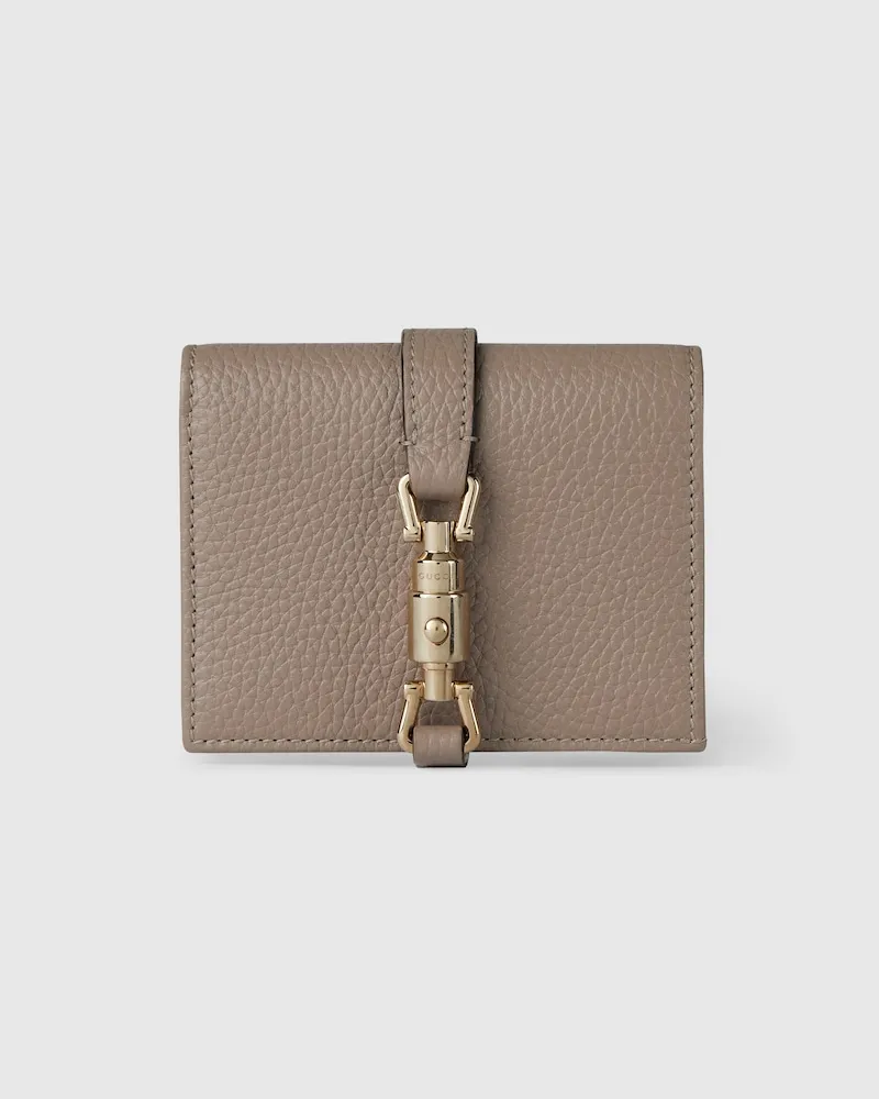 Gucci Kleine Jackie 1961 Brieftasche Beige