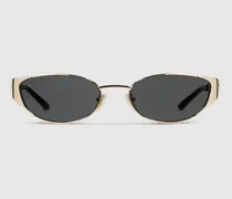 Sonnenbrille mit Ovalem Rahmen