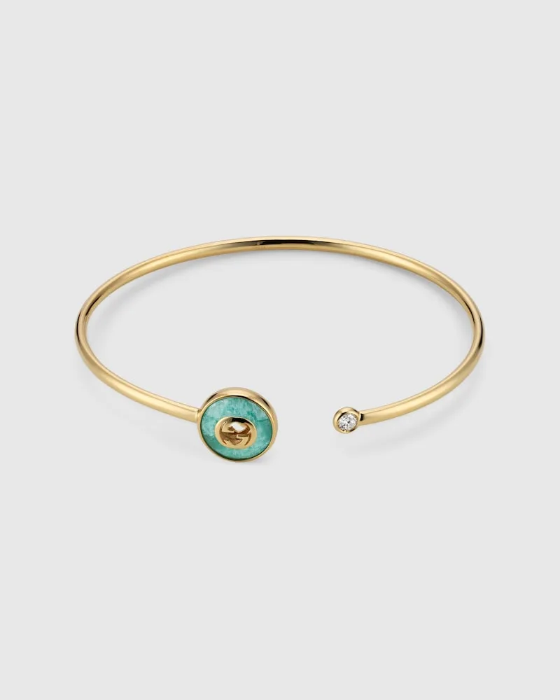 Gucci Interlocking Armreif 18 Karat Undefined