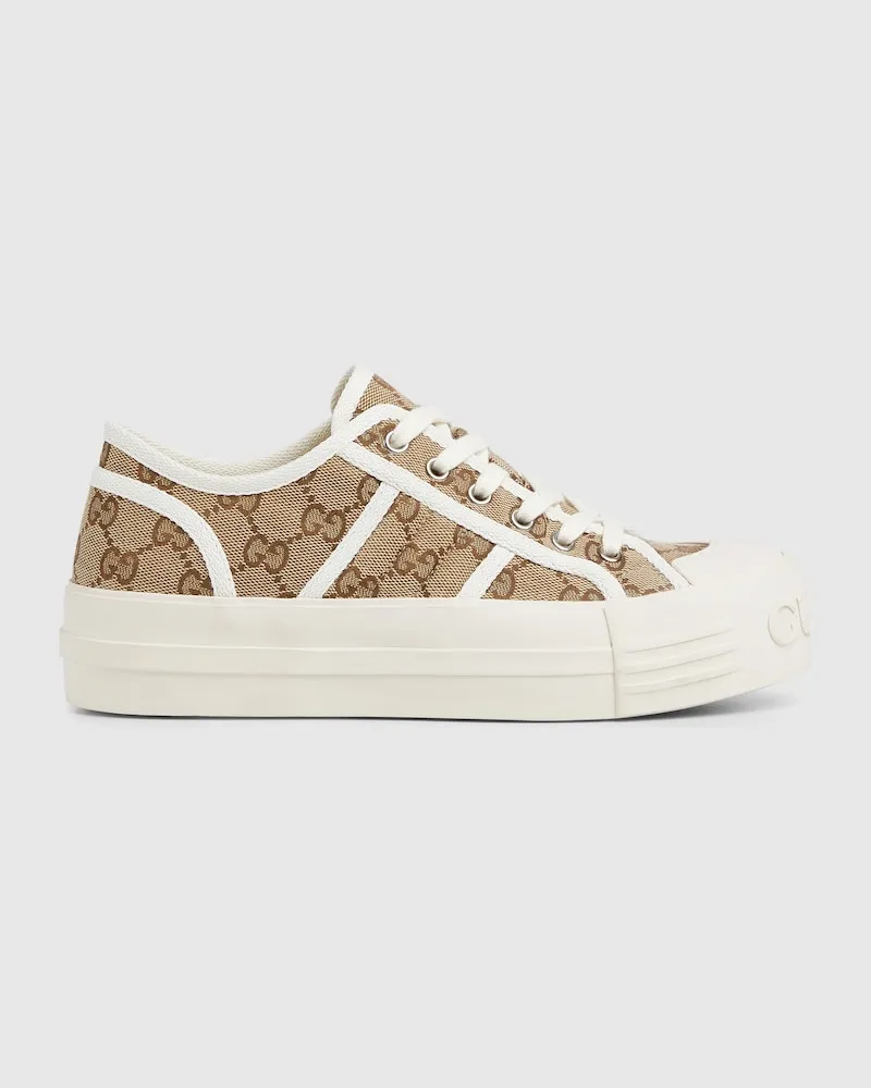 Gucci Klobiger Damensneaker, Größe Beige