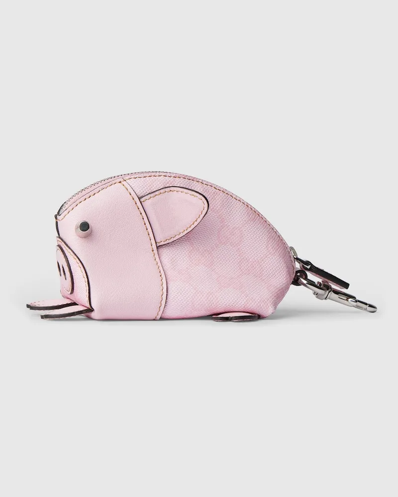 Gucci Schweine-Form Münzetui Pink