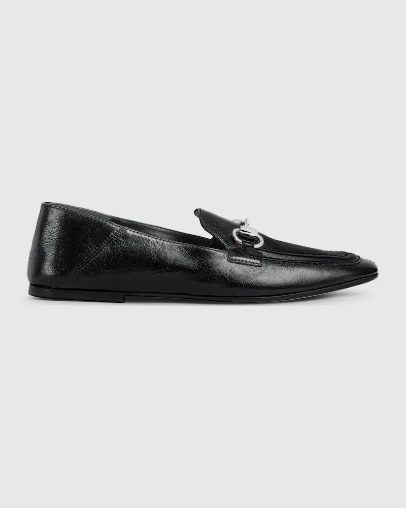 Gucci Jordaan Soft Damenloafer Schwarz