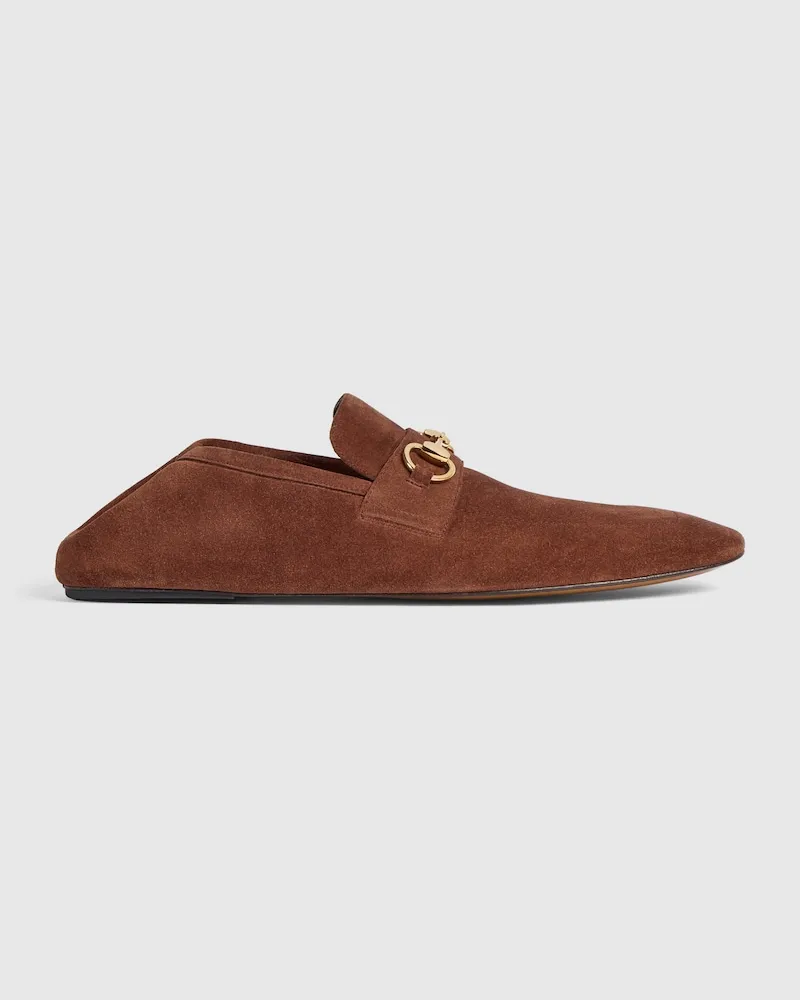 Gucci Herren Ragazzo Loafer, Größe Braun