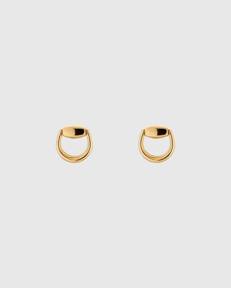Gucci Horsebit Ohrstecker 18 Karat Gold