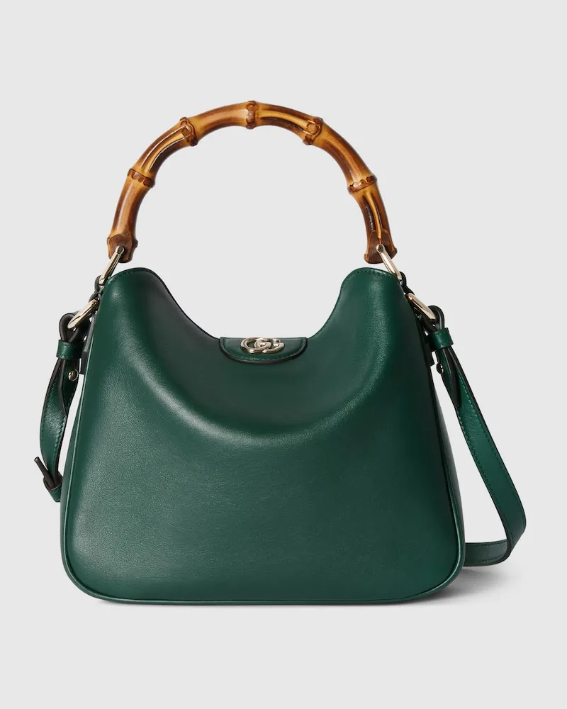 Gucci Kleine Diana Schultertasche Grün