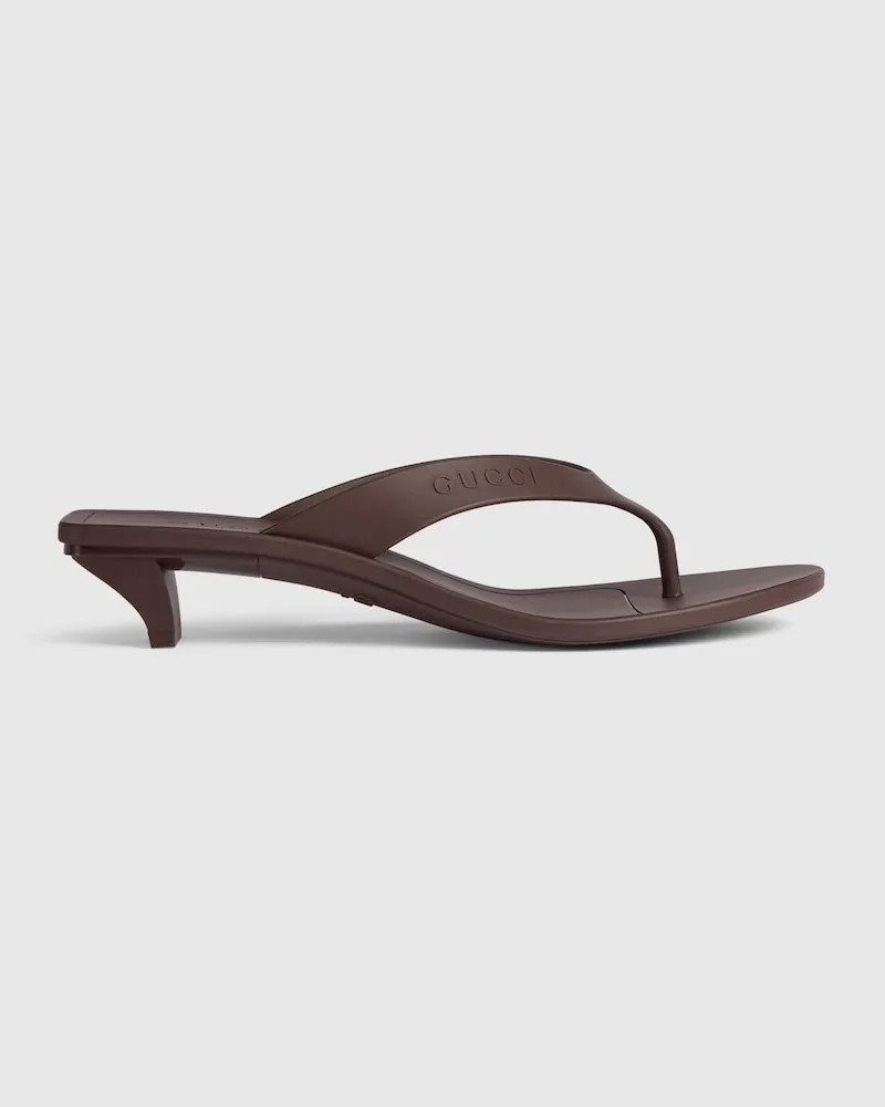 Gucci Damen 'Vittoria' Zehensandale Braun