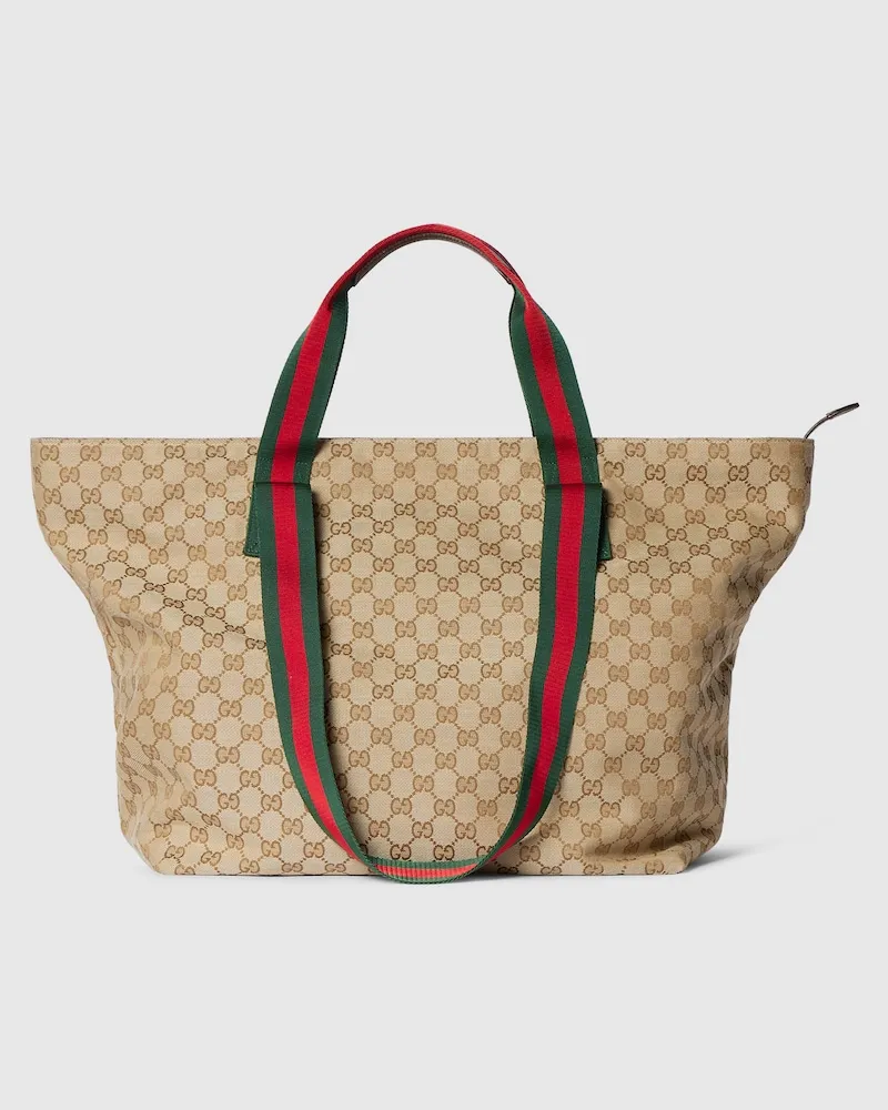 Gucci Mittelgroßer GG Shopper Beige