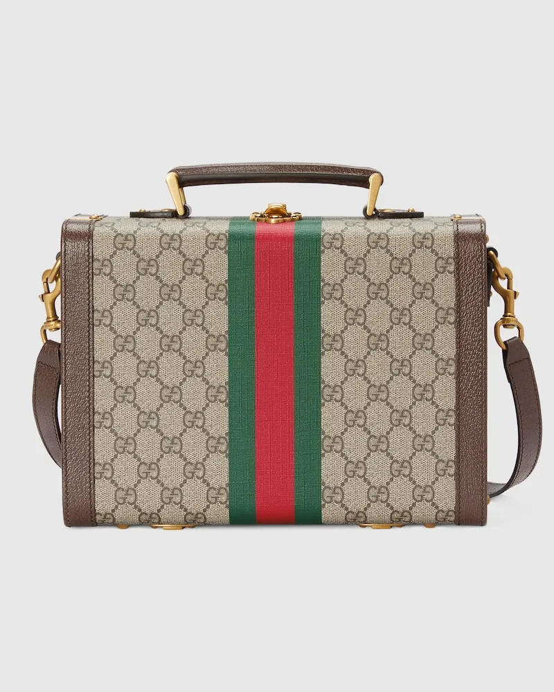 Gucci Mittelgroßer Savoy Koffer Beige