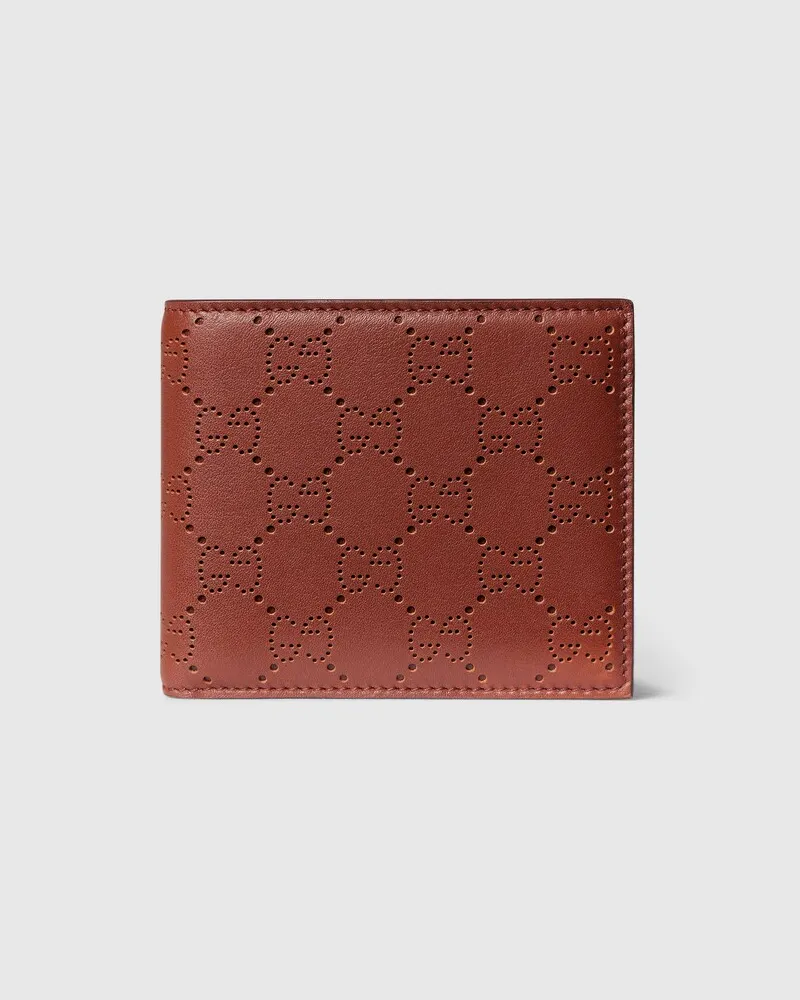Gucci Aria Faltbrieftasche Braun