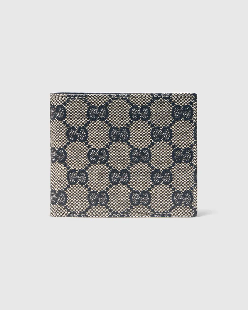 Gucci Essence Classic Faltbrieftasche Blau