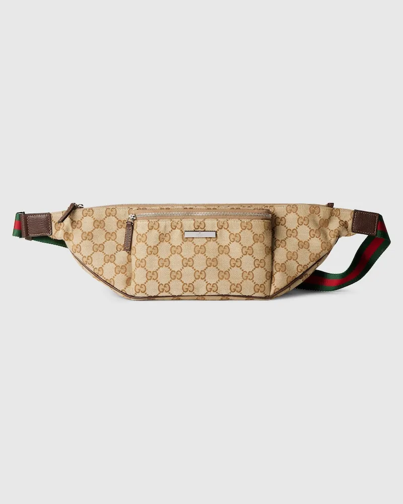 Gucci Flatpack Große Gürteltasche Beige