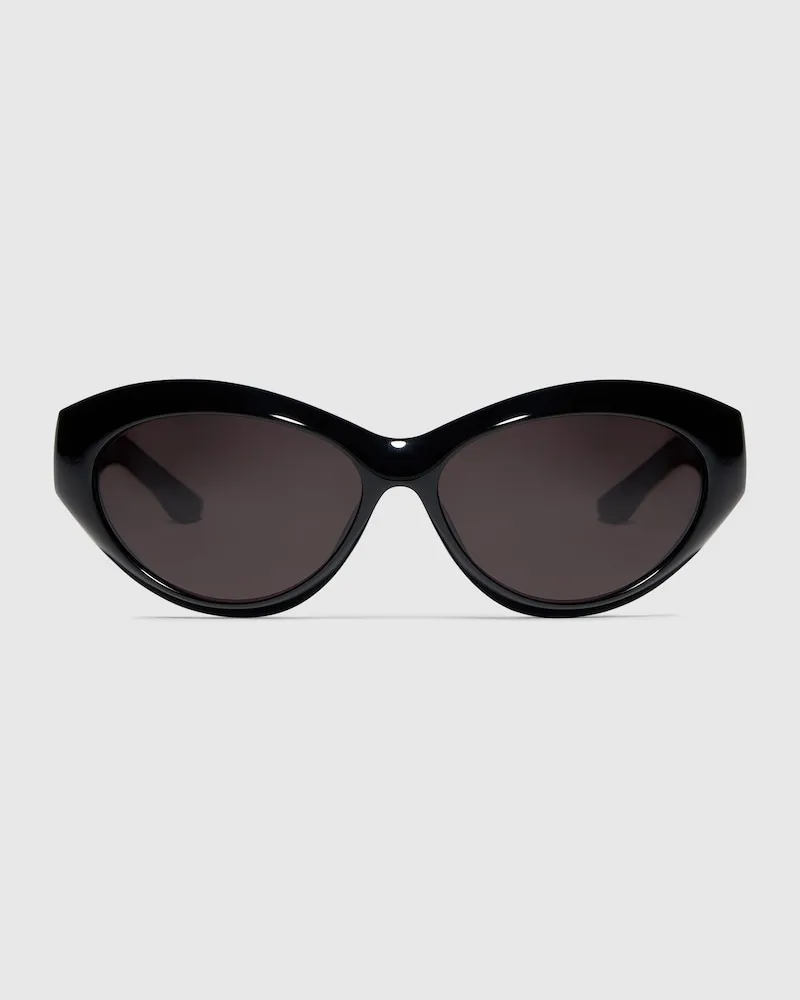 Gucci Sonnenbrille In Katzenaugenform Schwarz