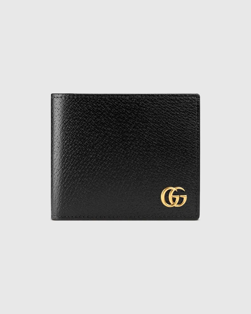 Gucci Porte-monnaie GG Marmont Noir