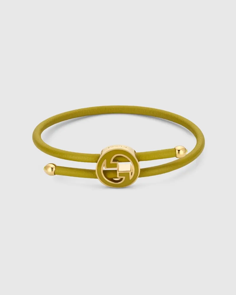 Gucci Armband Mit Rundem GG aus Emaille Undefined