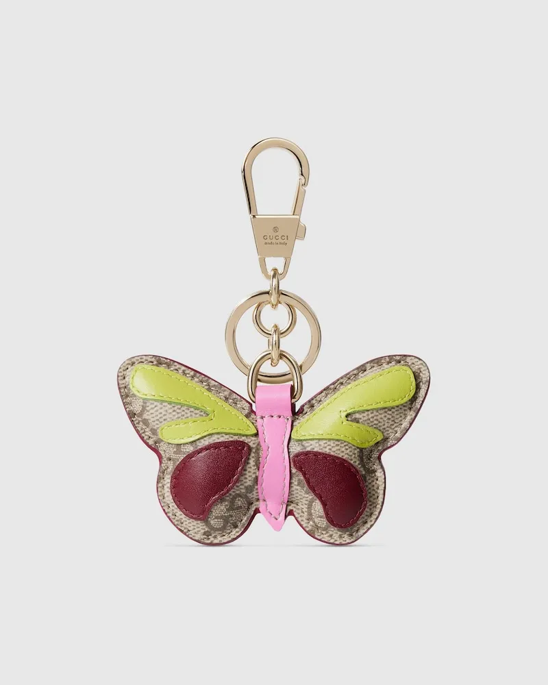 Gucci Schlüsselanhänger In Schmetterlingsform Pink