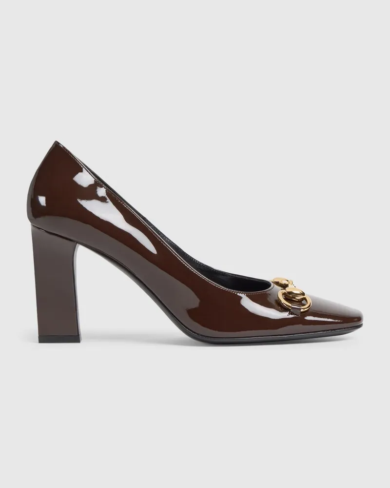 Gucci Signora Damenpumps Braun