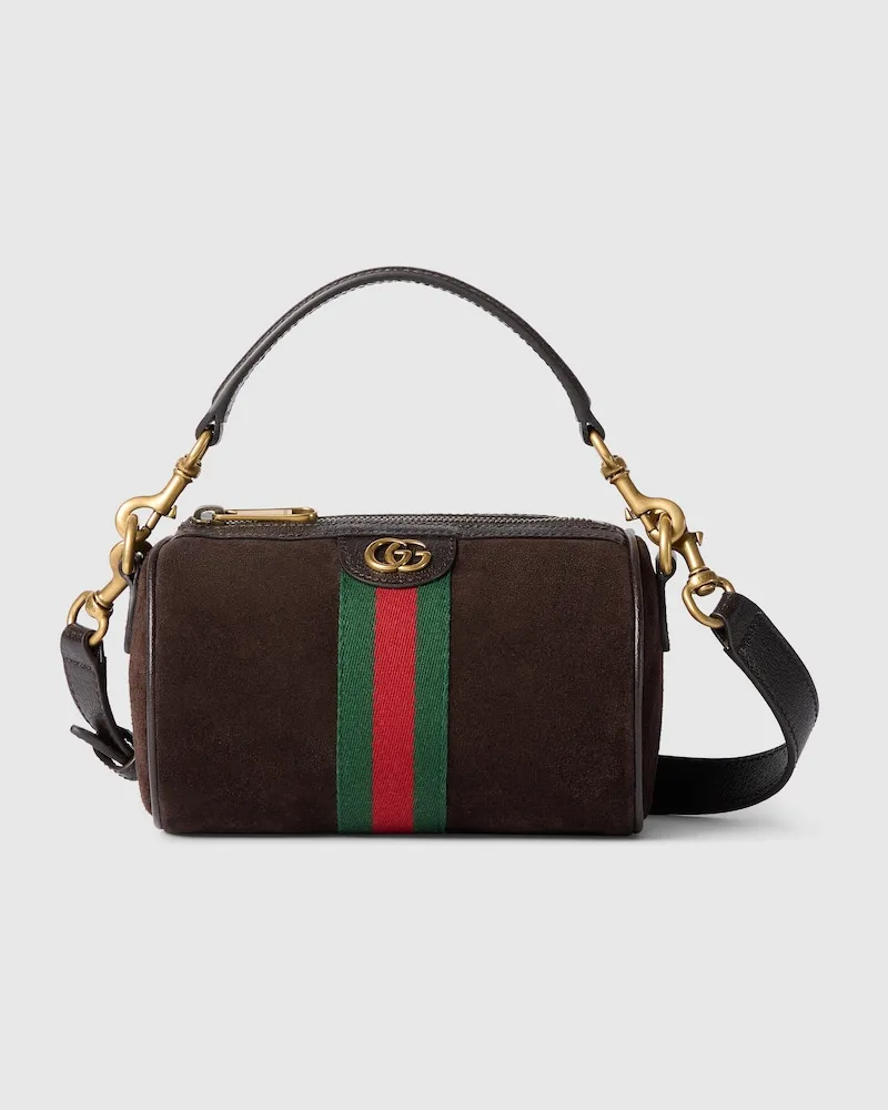 Gucci Ophidia Mini-Tasche Braun