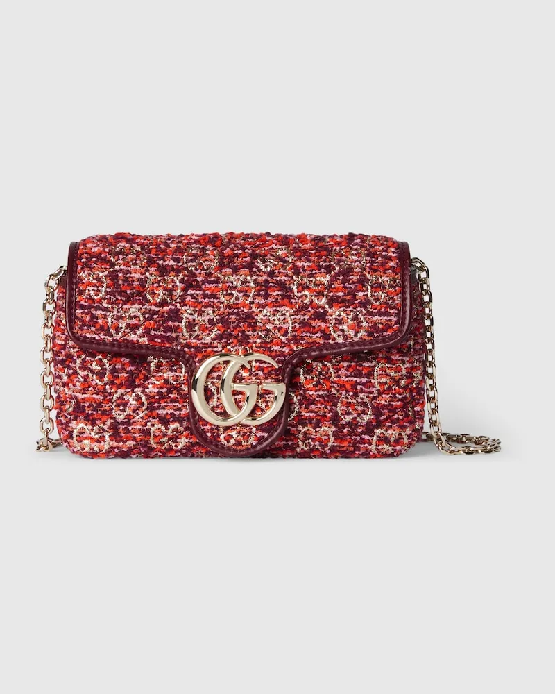 Gucci GG Marmont Mini-Schultertasche Orange