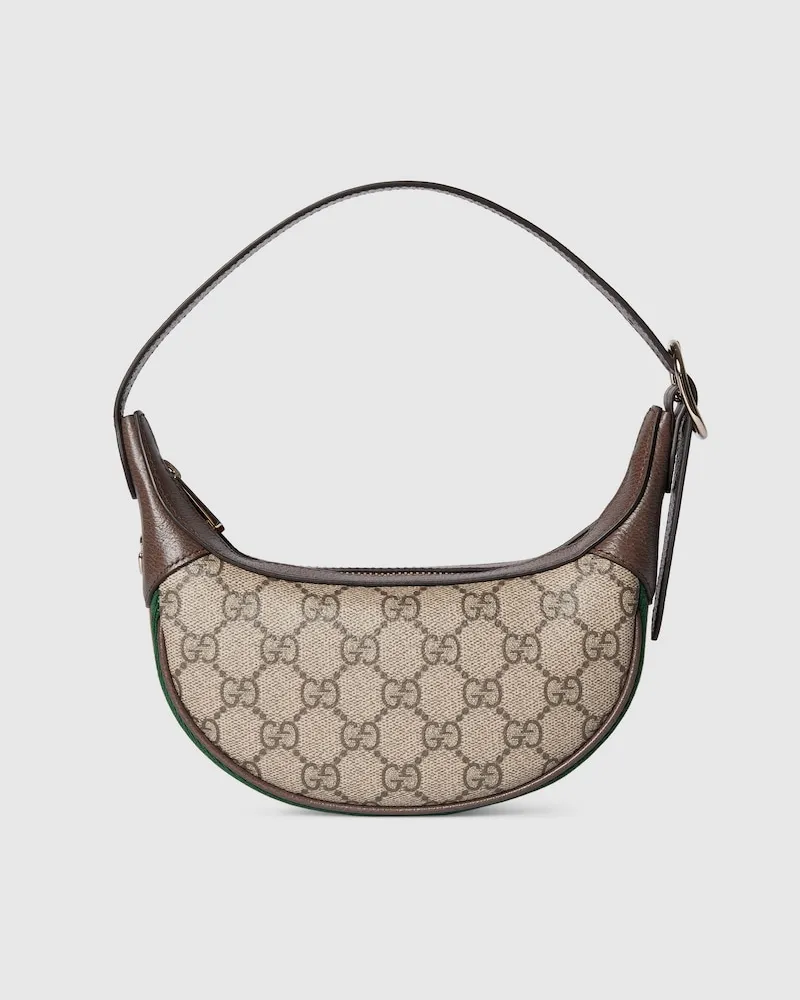 Gucci Kleine Ophidia Schultertasche Beige