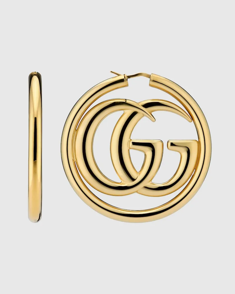 Gucci GG Marmont Creolen Goldfarbenes