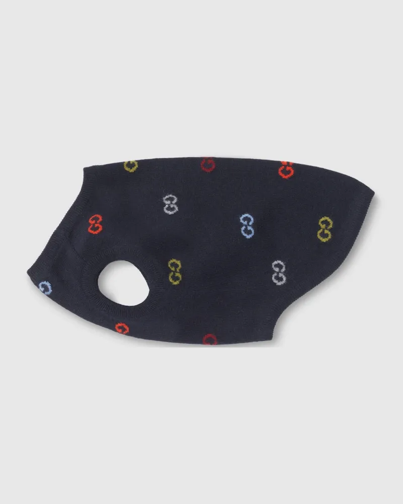 Gucci Gilet En Laine Pour Animal De Compagnie, Taille Bleu