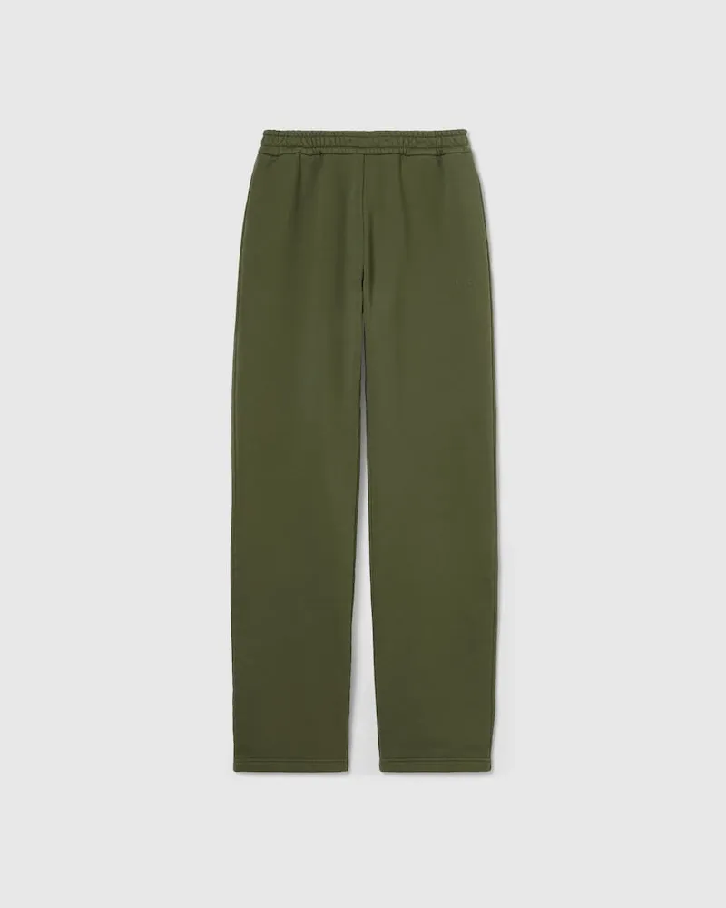 Gucci Freizeithose aus Baumwolljersey Mit Stickerei, Größe Grün