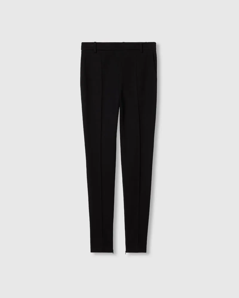 Gucci Hose aus Baumwolljersey Mit Stickerei, Größe Schwarz
