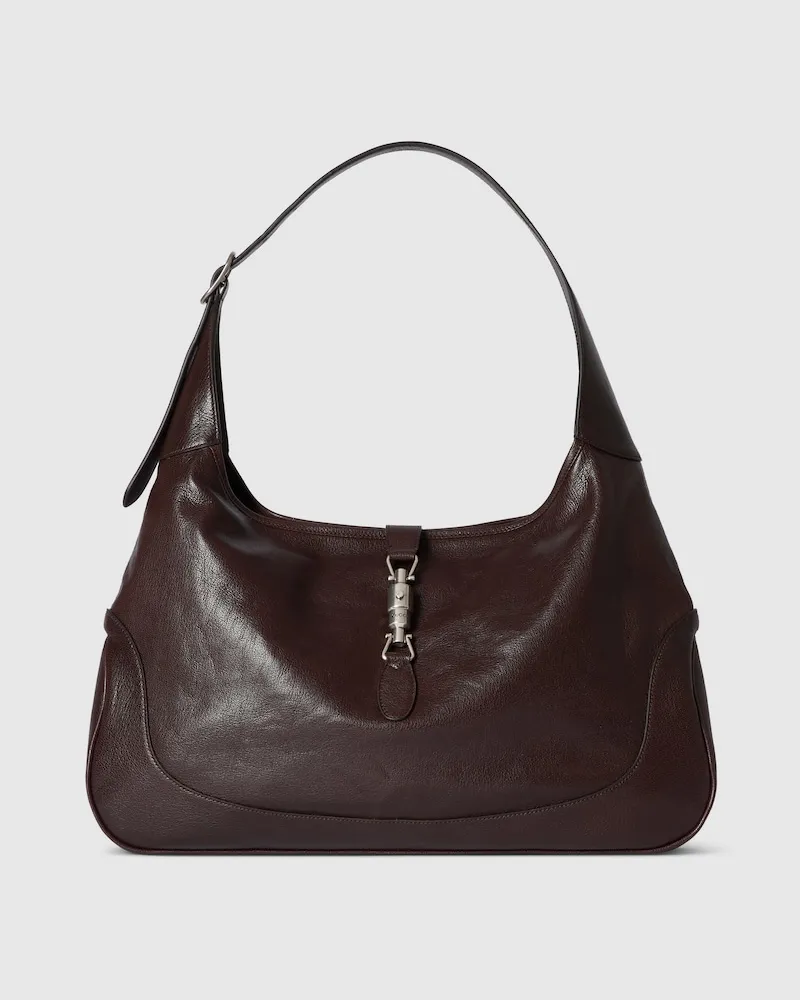 Gucci Große Jackie 1961 Umhängetasche Braun