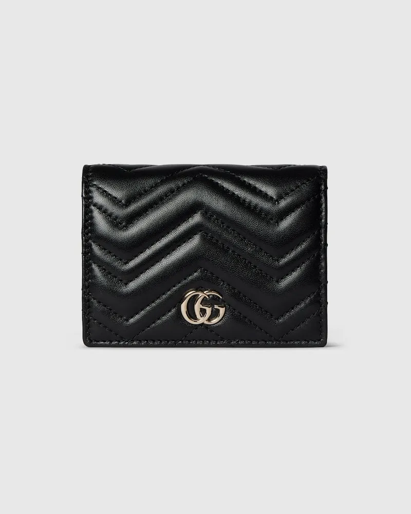 Gucci GG Marmont Kartenetui Schwarz