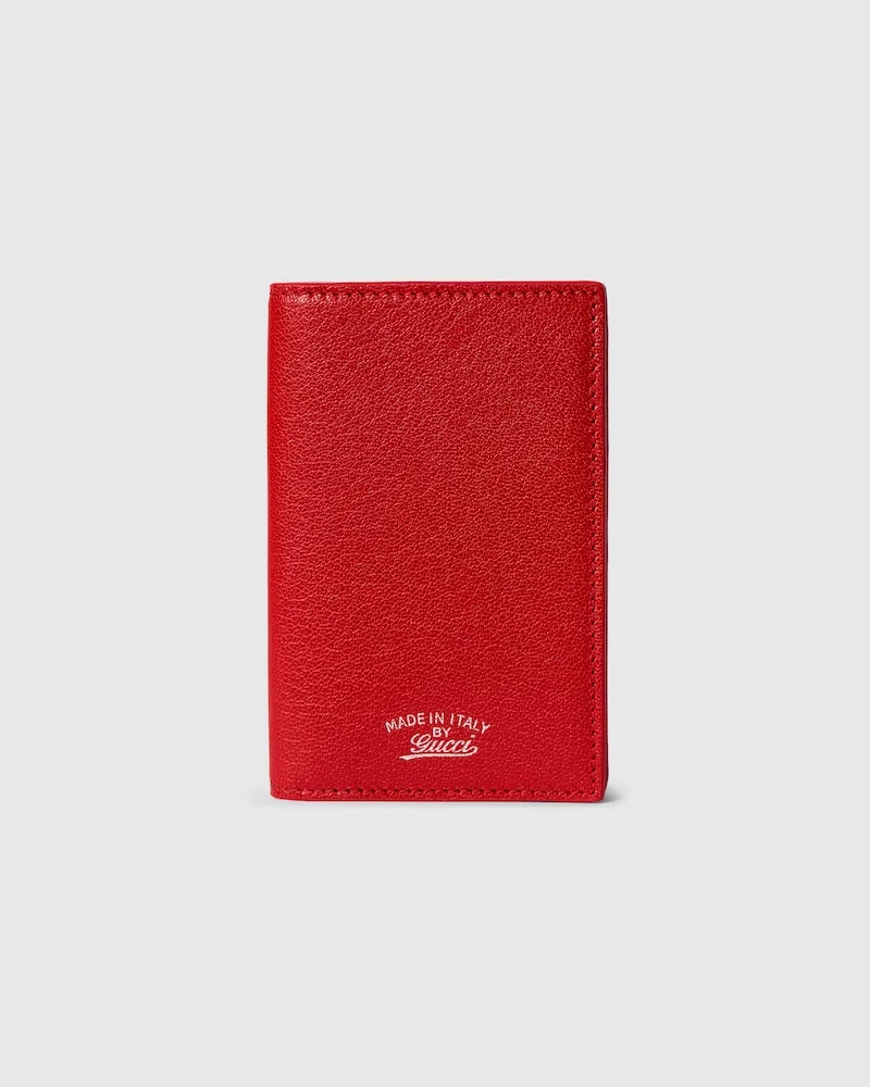 Gucci Lira Kartenetui Rot