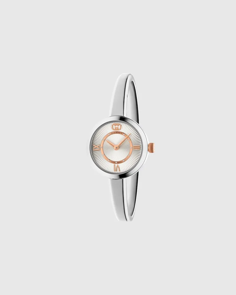 Gucci Model 2000 Uhr, 24 mm Weiß