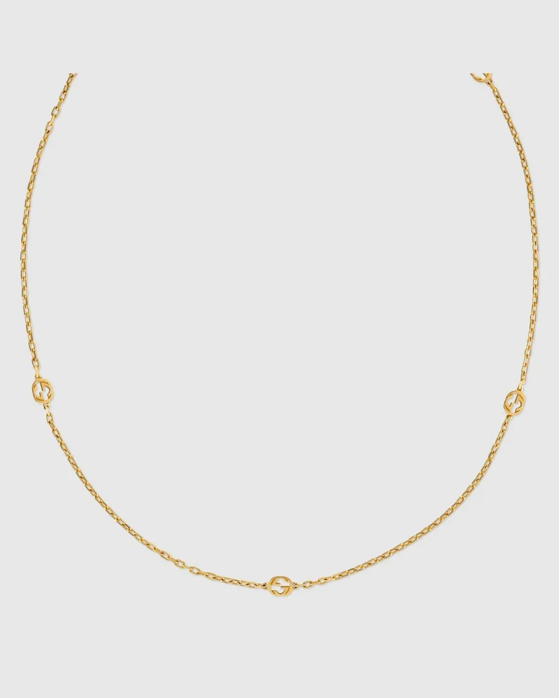 Gucci Interlocking Halskette Undefined