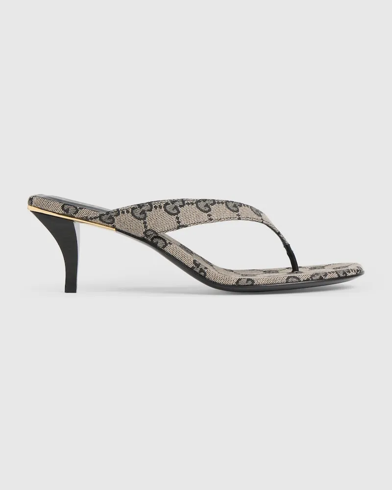 Gucci Vittoria Damen-Zehensandale Beige