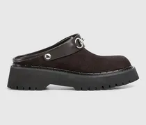 Damen-Mules Mit Horsebit, Größe