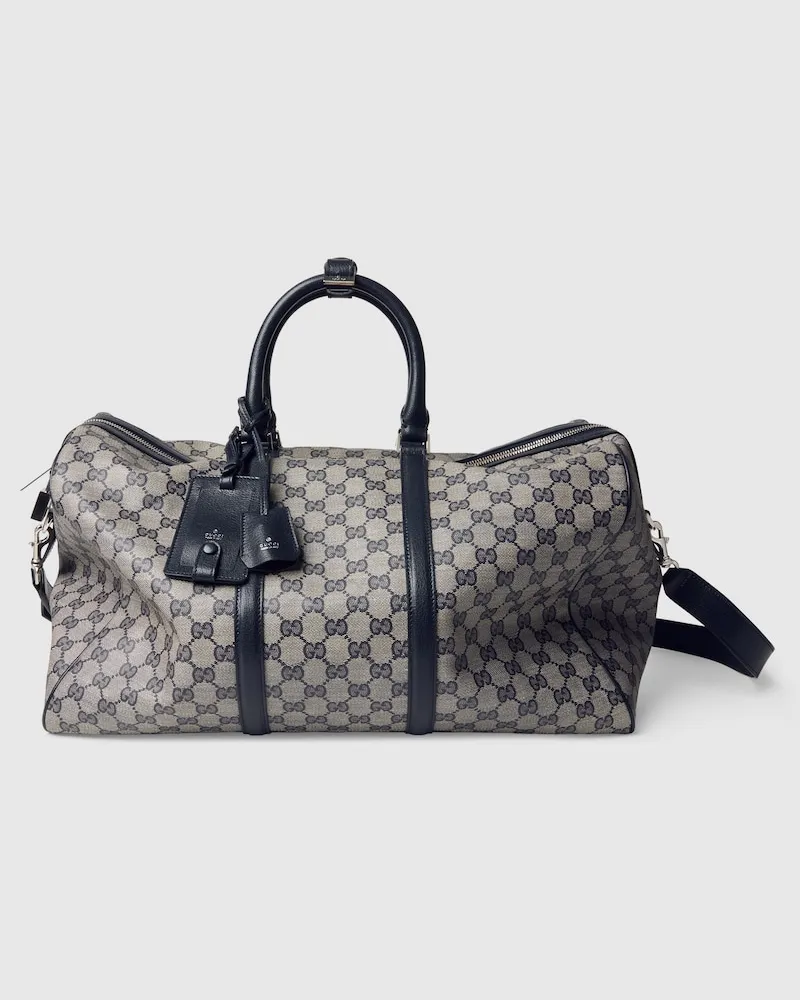 Gucci Mittelgroße Essence Classic Reisetasche Blau