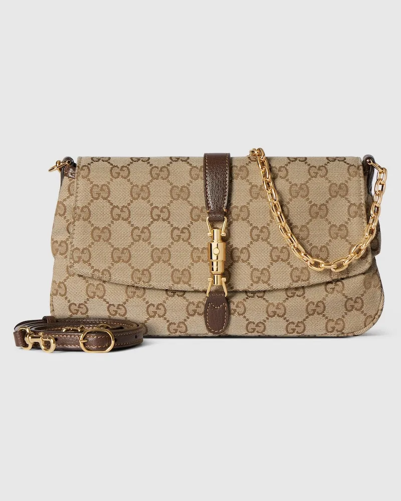 Gucci Mittelgroße Aperitivo Schultertasche Beige