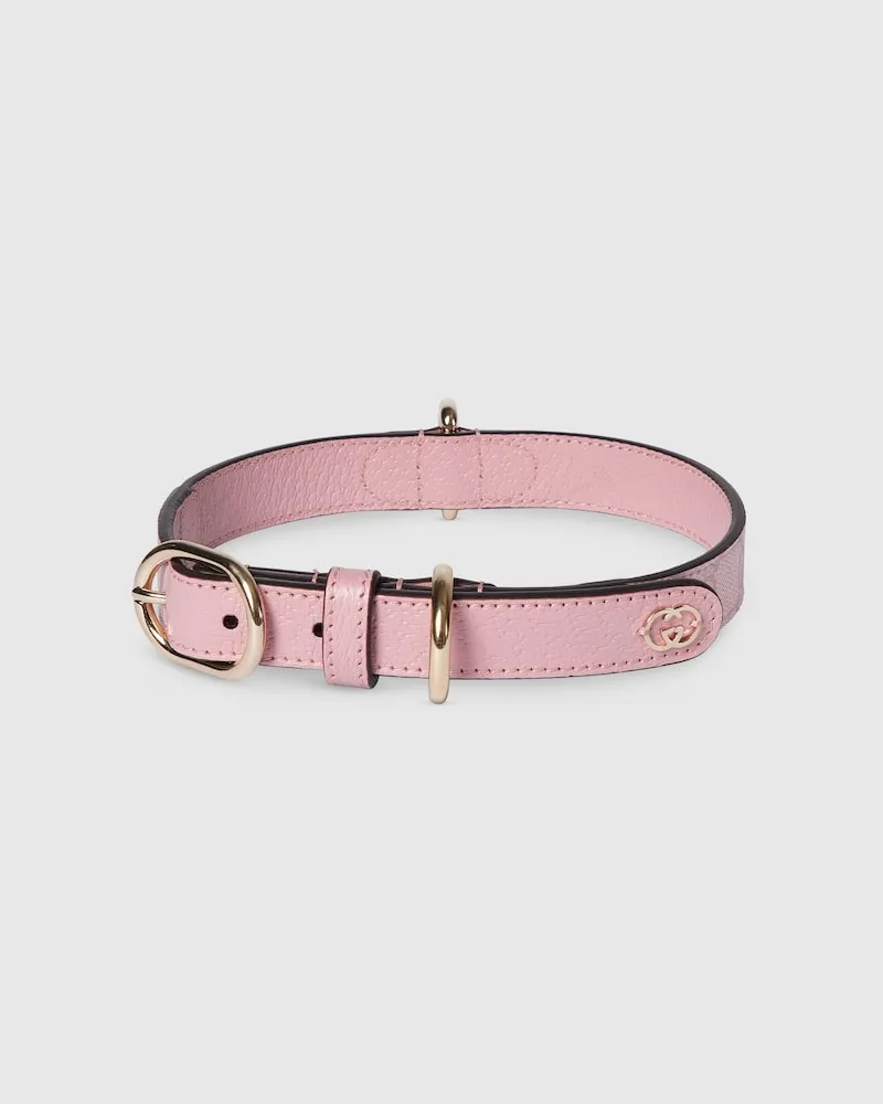 Gucci Halsband Für Kleine/mittelgroße Haustiere, Größe Pink