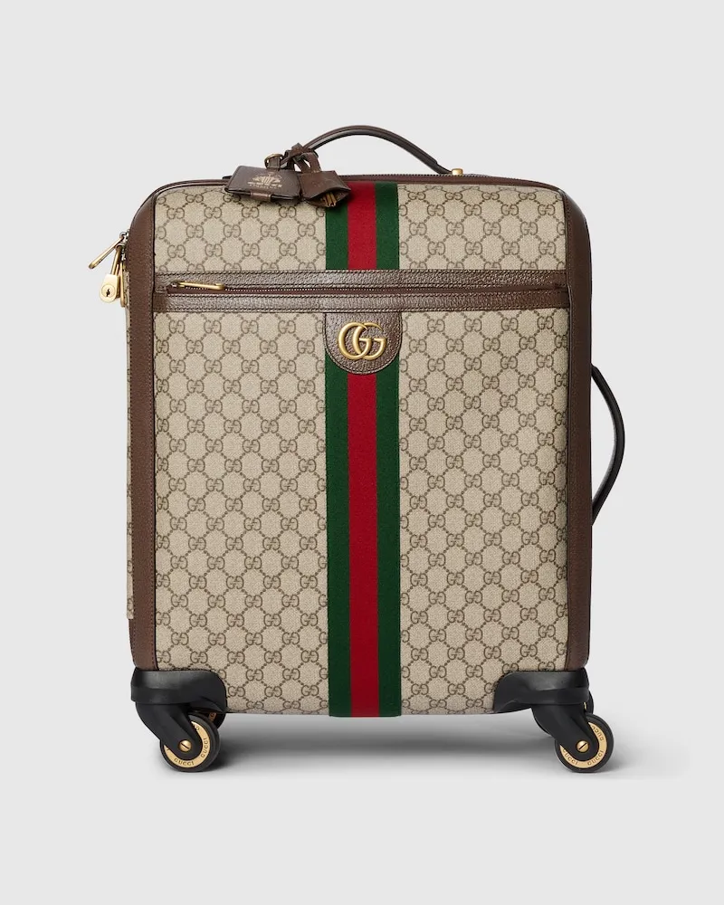 Gucci Kleiner Savoy Kabinentrolley Beige
