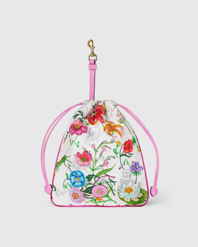 Gucci Minuet Pouch-Anhänger Weiß
