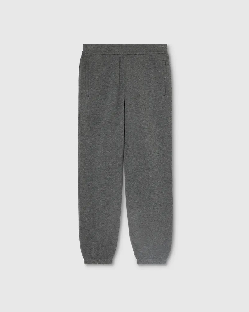 Gucci Sporthose aus Jerseyjacquard, Größe Grau